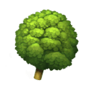 tree emoji on the top right corner